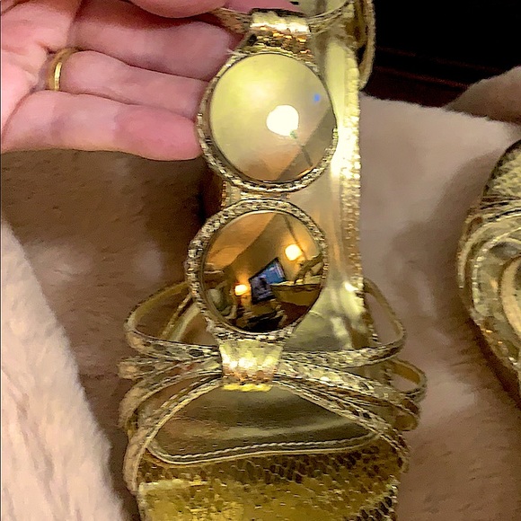 Diba gold wedges - Picture 7 of 7